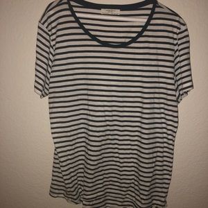 Striped short sleeve